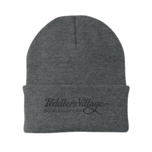 Peddler's Village Embroidered Beanie