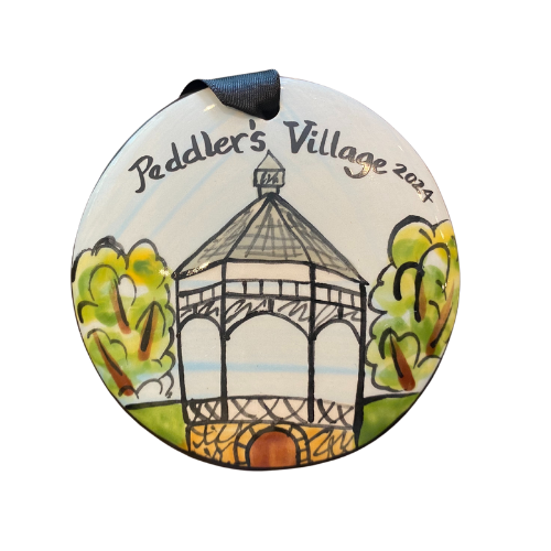 Hand-painted Ceramic Christmas Ornaments 2024