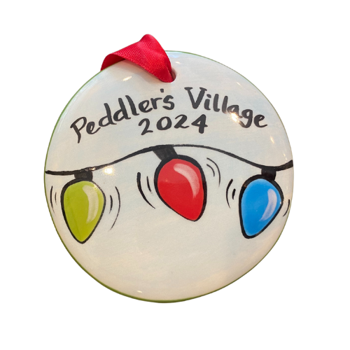 Hand-painted Ceramic Christmas Ornaments 2024