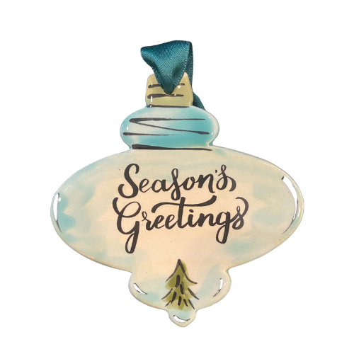 Hand-painted Ceramic Ornaments 2025