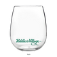 Peddler's Village Acrylic Wine Glass