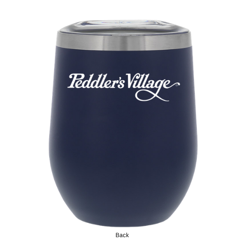 Peddler's Village Wine Tumbler