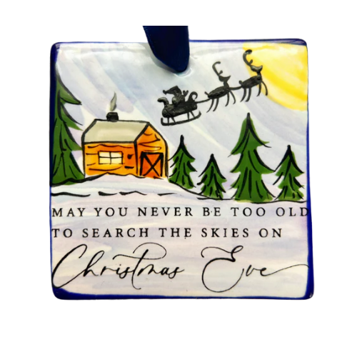 Hand-painted Ceramic Ornaments
