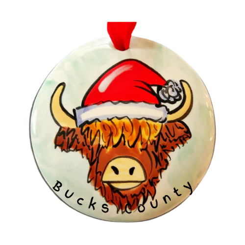Hand-painted Ceramic Ornaments