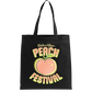 Peach Festival Canvas Tote