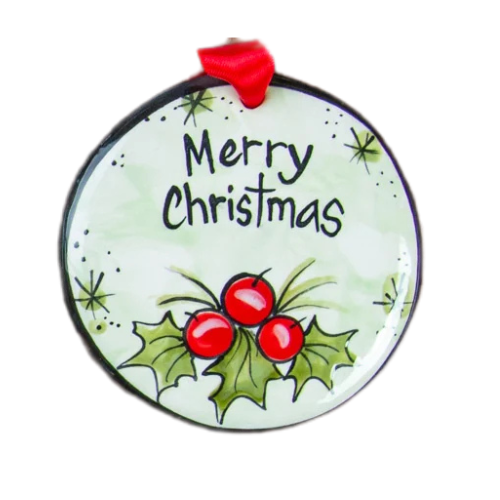 Hand-painted Ceramic Ornaments 2025