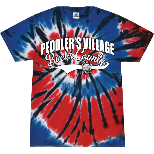 Peddler's Village Tie-Dye T-Shirt