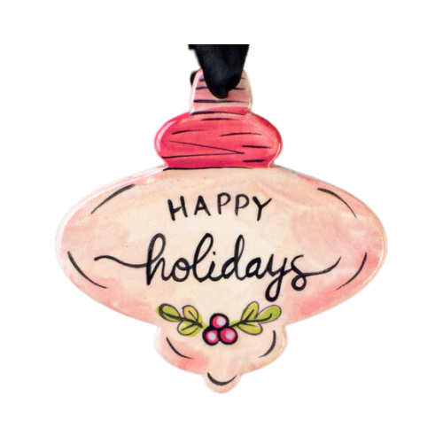 Hand-painted Ceramic Ornaments 2025