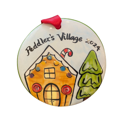 Hand-painted Ceramic Christmas Ornaments 2024