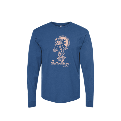 Adult Long Sleeve - Scarecrows in the Village T-Shirt