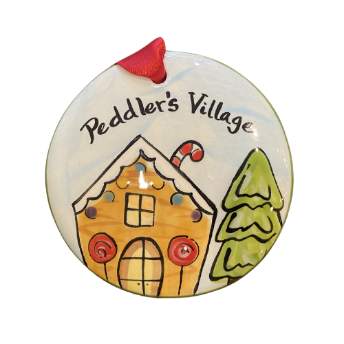 Hand-painted Ceramic Christmas Ornaments 2024
