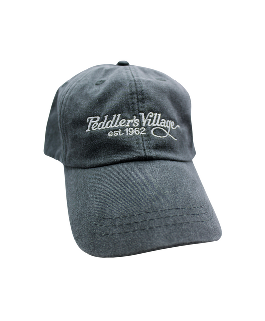 Peddler's Village Charcoal Baseball Hat