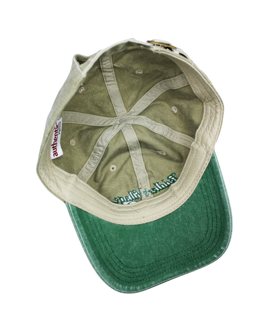 Peddler's Village Authentic Khaki/Green Baseball Hat